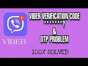 How to fix Viber Verification Code & OTP not received Problem Solved 2023