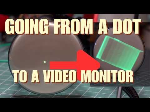 I Turned a Bare CRT Into a Video Monitor