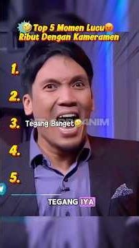 Top 5 Momen Lucu Ribut Sama Kameramen😂.