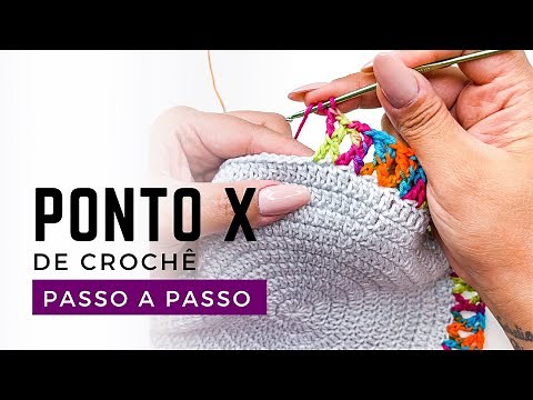 HOW TO CROCHET THE X STITCH - EASY FOR BEGINNERS