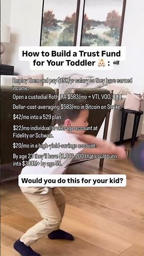 How To Build A Trust Fund For Your Toddler