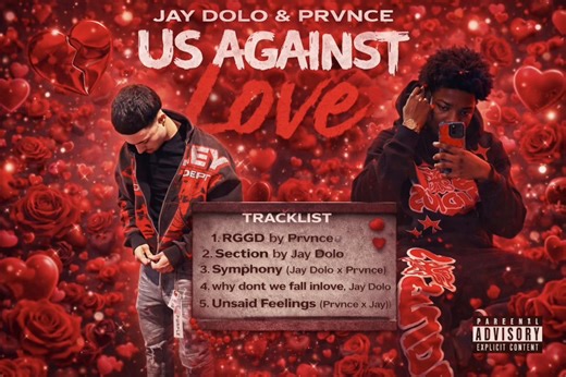 Prvnce x Jay Dolo — Us Against Love EP OUT NOW. Run it up💯❤️‍🩹#itzprvnce #foryoupage #nyc #ct #ccg