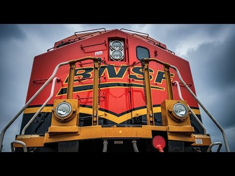 BNSF with Intermodal and half Auto Racks Eastbound on the Staples Sub