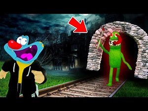 I Beat EVIL KERMIT FROG😱=💀 (Roblox ft.Oggy)
