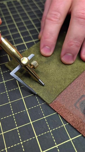 #fyp #leathercraft #asmr #handmade | asmr