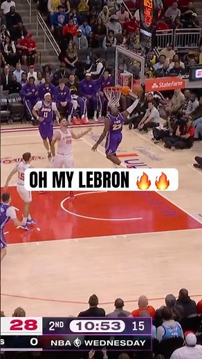 LEBRON ONE ARM ALLEY-OOP 🤯