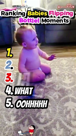 Ranking FUNNIEST Babies Flipping Bottles Moments 👶🤣