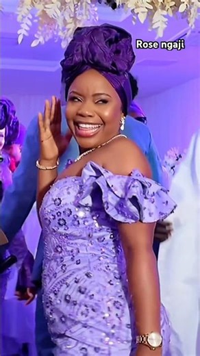 Inside a Nigerian wedding #shorts #rosengaji #nigerianwedding