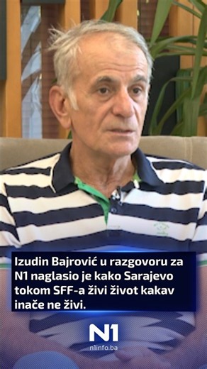 Izudin Bajrović u razgovoru za N1 naglasio kako Sarajevo tokom SFF-a živi život kakav inače ne živi.