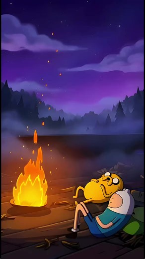 Noche en Adventure Time: Descarga Fondos Animados