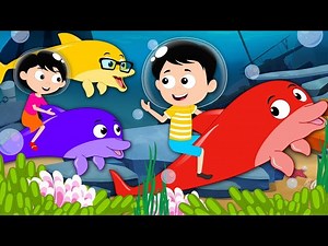 We Are The Dolphins | Kindergarten Songs And Videos For Kids - Videos For Kids