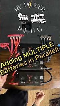 Adding MULTIPLE batteries in parallel using bus bars!