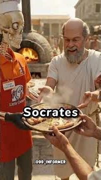 What if you and Socrates Opened little caesers In Ancient Greece?