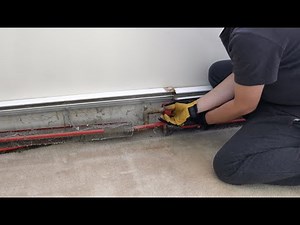 How to Remove Hydronic Heating Baseboard