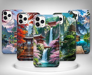 Japanese Art Phone Case Anime Comic Cover for iPhone 17 Pro Max, 16e, 15, 14, 12 & Samsung S25 Ultra, S24 FE, A56, Pixel 10 XL, 9a, 8, 7, 6 - Etsy