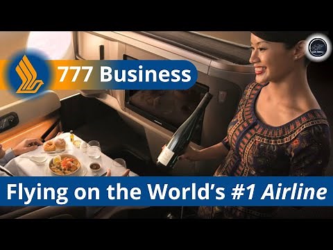 Is this the World's Best Airline? Singapore Airlines 777-300ER Business Class Review (JFK-FRA) in 4K