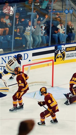 4.1K views · 103 reactions | Home opener = Handled ✅ Wellmark Blue Cross and Blue Shield ⚔️ #BuildingChampions | Augustana Men's Hockey | Facebook