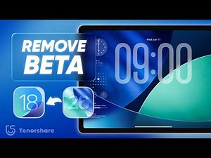 How to Remove & Uninstall iPadOS 26 Beta | Downgrade iPadOS 26 to 18✅