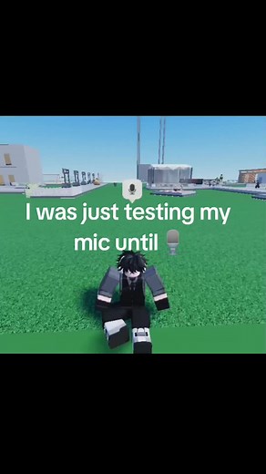 Testing Mic on Roblox