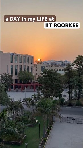 a DAY in my LIFE at IIT ROORKEE 🥰🔥!! | Hitesh Singh Rao | IIT Motivation | #jee #shorts #iit