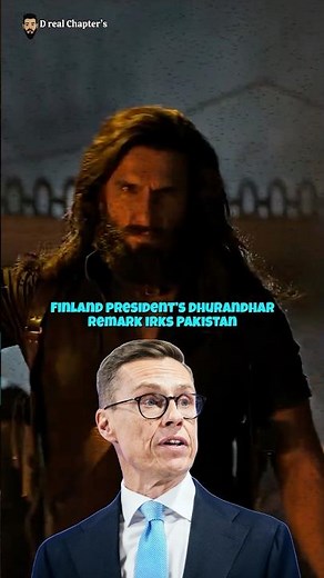 Finland President Praises Dhurandhar and Waiting for 2nd Part #dhurandhar