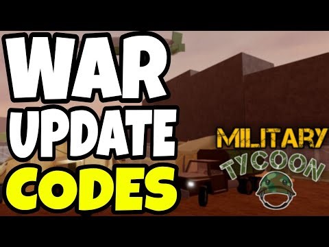 [WAR] Military Tycoon ® Codes [Roblox]