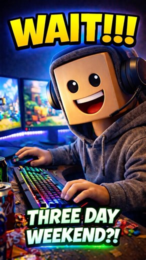 WAIT — THREE DAY WEEKEND?! 😳🔥