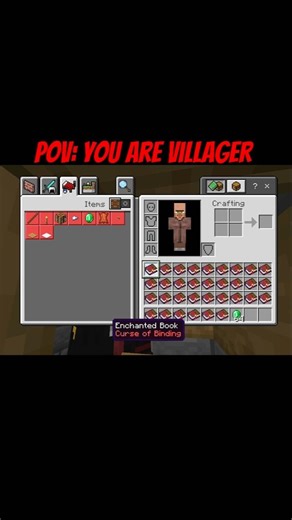 minecraft pocket edition you are villager minecraft morph mod #gaming #minecraft #shortvideo.