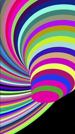 Colorful Spiral Animation | Hypnotic Loop | After Effects