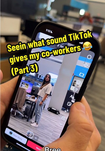 Discovering Fun TikTok Sounds in the Office