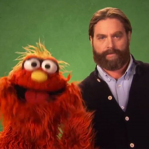Watch Zach Galifianakis Be the Epitome of ''Nimble'' on Sesame Street