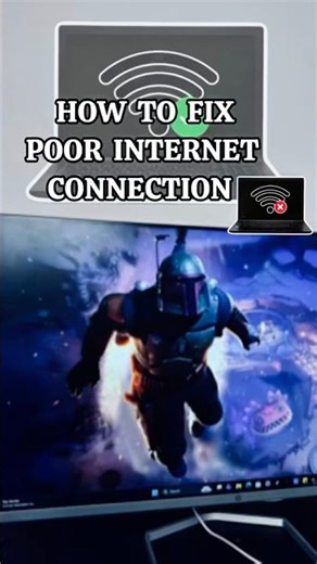 Fix slow internet connection on pc 💻👨‍💻.#pctips #computertechnic #pc #windowspc #tech #computer