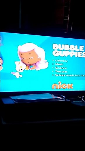 Bubble guppies Nick Jr curriculum board 2018