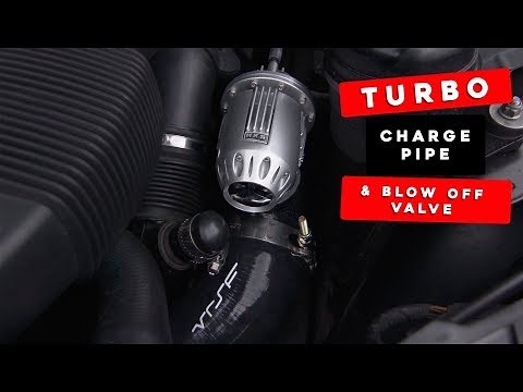 VRSF Charge pipe and HKS blow off valve install (BMW 335i)