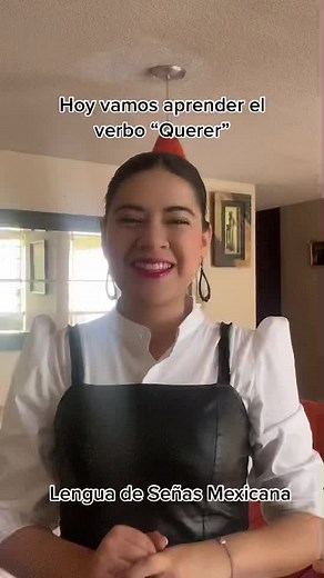 Aprende el verbo QUERER en Lengua de Señas Mexicana