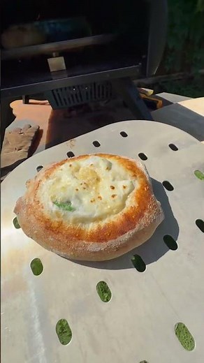 The Pizza Oven Test 🔥⁠ Bertello SimulFIRE 16" Pizza Oven #shorts #pizza #cheese