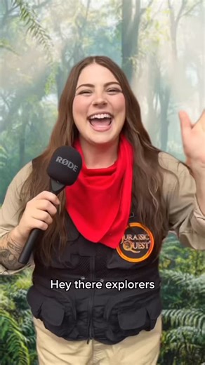 POV: Safari Sarah introduces the Spinosaurus 😳🦖 — and yes, we’ve got one waiting for you at the show! Get your tickets, bring your sense of adventure and get ready to meet the Spinosaurus along with his other dino friends! JurassicQuest #SafariSarah #Spinosaurus #MeetTheDinos #DinoAdventure #FamilyFun #DinosaurLovers #JurassicWeekend #JurassicQuestTour #PrehistoricParty #DinoExperience #learnthroughplay #education #kids #dinofacts #tickets #thingstodo #events | Jurassic Quest