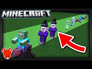 WHAT MAKES MINECRAFT MOBS ACT LIKE THIS?!