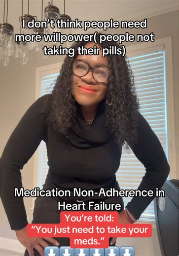 You keep getting admitted for heart failure. You’re told: “You just need to take your meds.” But here’s what willpower doesn’t fix: Eight medications. Multiple daily doses. High cost. Side effects. No explanation of why they matter. This isn’t non-compliance. It’s system failure. What we do: Simplify regimens. Once-daily dosing when possible. Address side effects instead of dismissing them. Connect patients to assistance programs. Involve family support. What you do: Be honest about barriers. Co