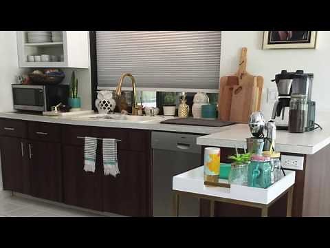 KITCHEN CABINET TRANSFORMATION | CONTACT PAPER MAKEOVER