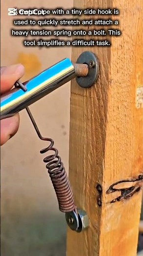 DIY Tension Spring Installation Tool