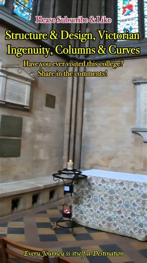 Structural Beauty #architecturedetails #structuralengineering #stjohnscollege #architecturalhistory