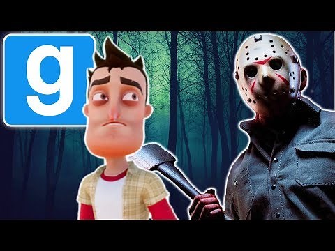 JASON VOORHEES IS CHASING US IN GMOD! | Multiplayer Garry's Mod Gameplay