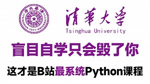 【整整300集】清华大学花一周讲完的Python零基础全套教程，包含所有干货教学，通俗易懂！从零基础到Python全栈这一套就够了，让你少走半年的弯路！