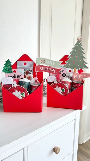 These red gift boxes come in a pack of 4 for only $10 and can be filled with practically anything for the perfect holiday gift 😍 Follow me comment “SHOP” for all the links ✨ - Christmas gift ideas, diy Christmas gift, holiday host gift, neighbor gifts for Christmas, simple holiday gifting #christmas #christmastime #countdowntochristmas #targetfinds #diygifts #giftsforfriends #giftsforwomen #giftsforteachers #christmasgift #christmasgiftforher #teachergift #teachergifts #diygift #neighborgift #h