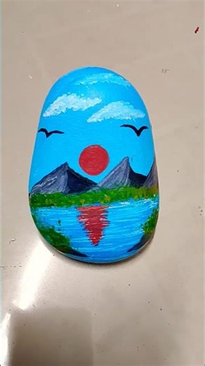painting 🖌️🎨 Surya aur pahad painting,,🌄 #art #drawing #like please support 🙏🥺