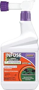 Amazon.com : Bonide Infuse Systemic Disease Control, 32 oz Ready-to-Spray Solution for Lawn & Landscape, Fungicide for Turf & Ornamentals : Patio, Lawn & Garden