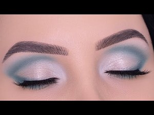 Soft Turquoise Glam Eye Makeup Tutorial | An Knook