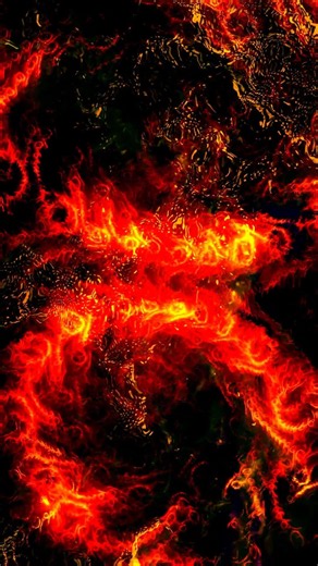 Rings of fire mesmerizing animation 🔥