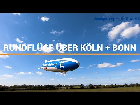 Erlebnis Zeppelin-Flug über Köln & Bonn